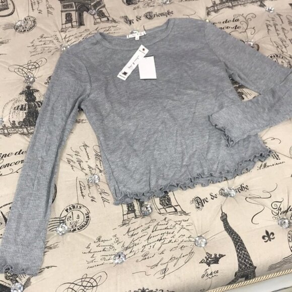 Willow & Clay Thermal Crop Top - Picture 2 of 5